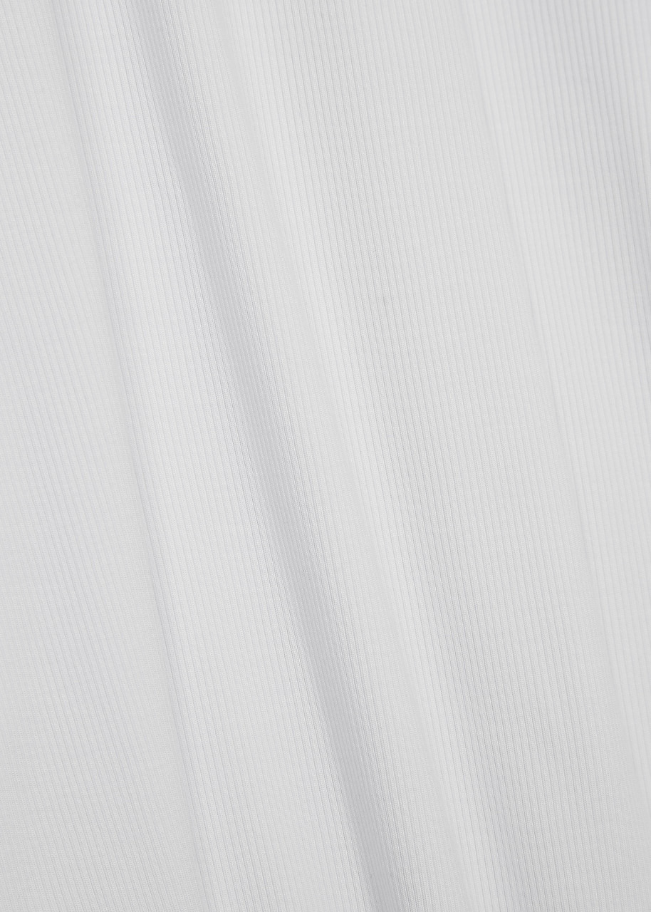 Ribbed stretch-jersey top - 5