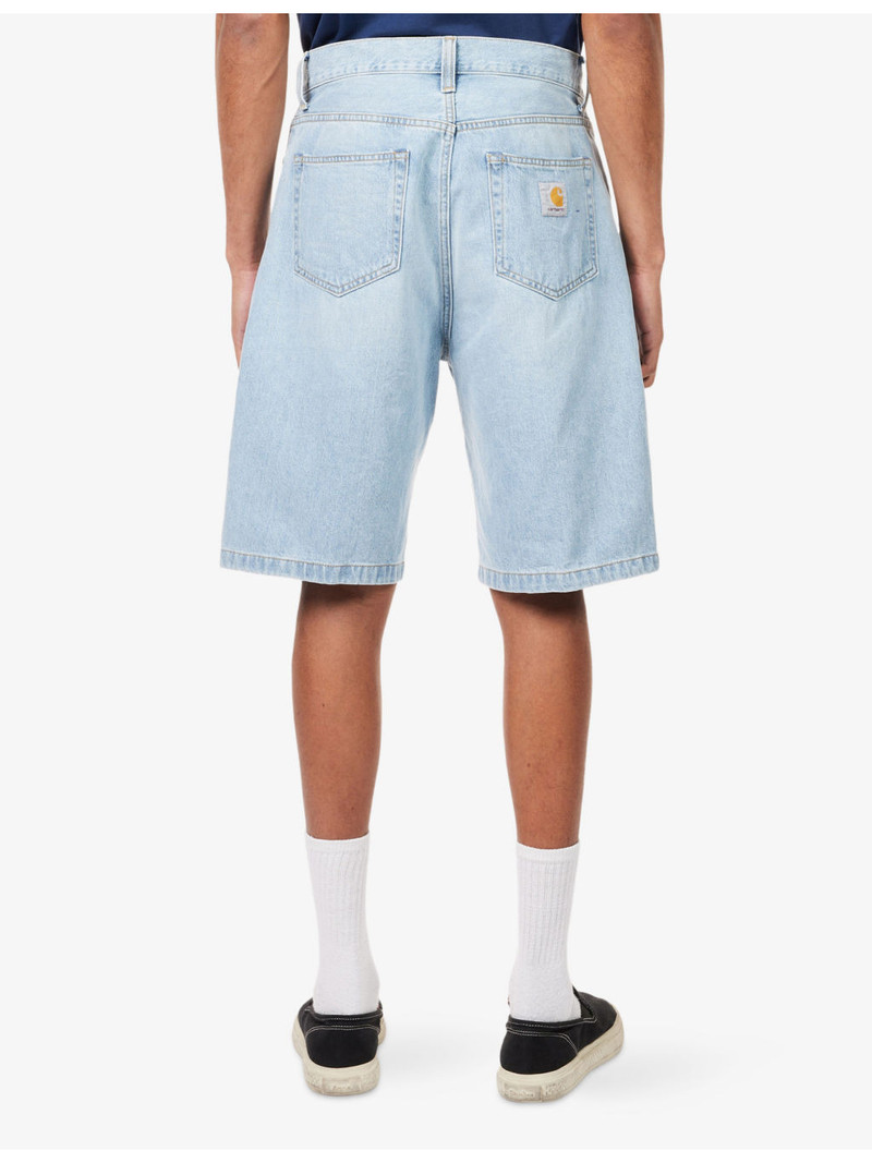 Landon Straight-Leg Denim Shorts 4
