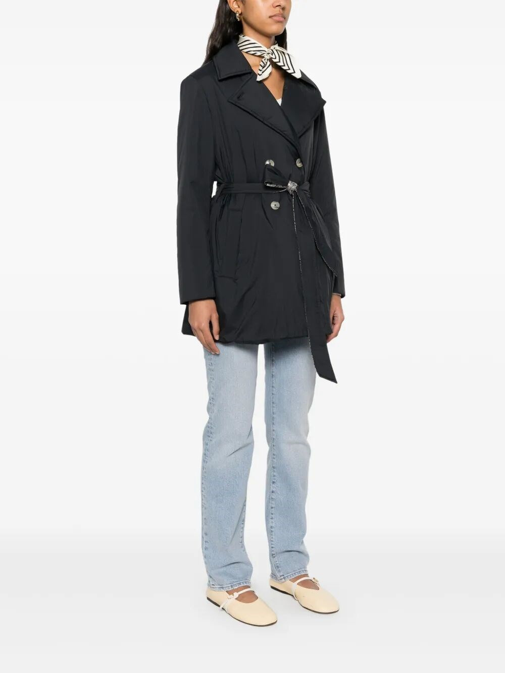 Trench With `Ecoage` Belt - 4