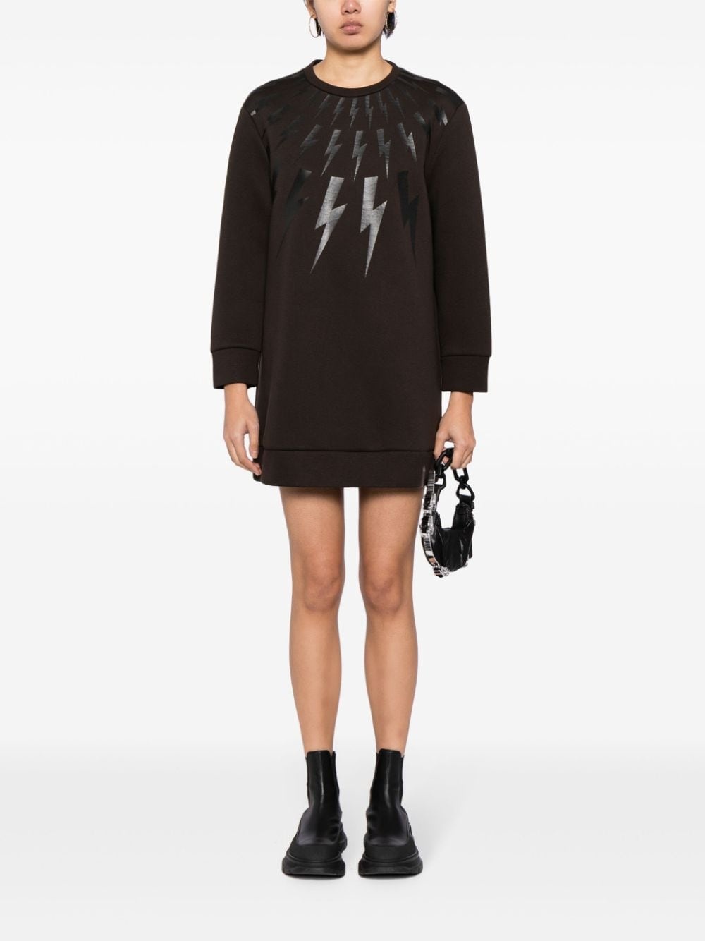 Lightening Bold printed minidress - 2