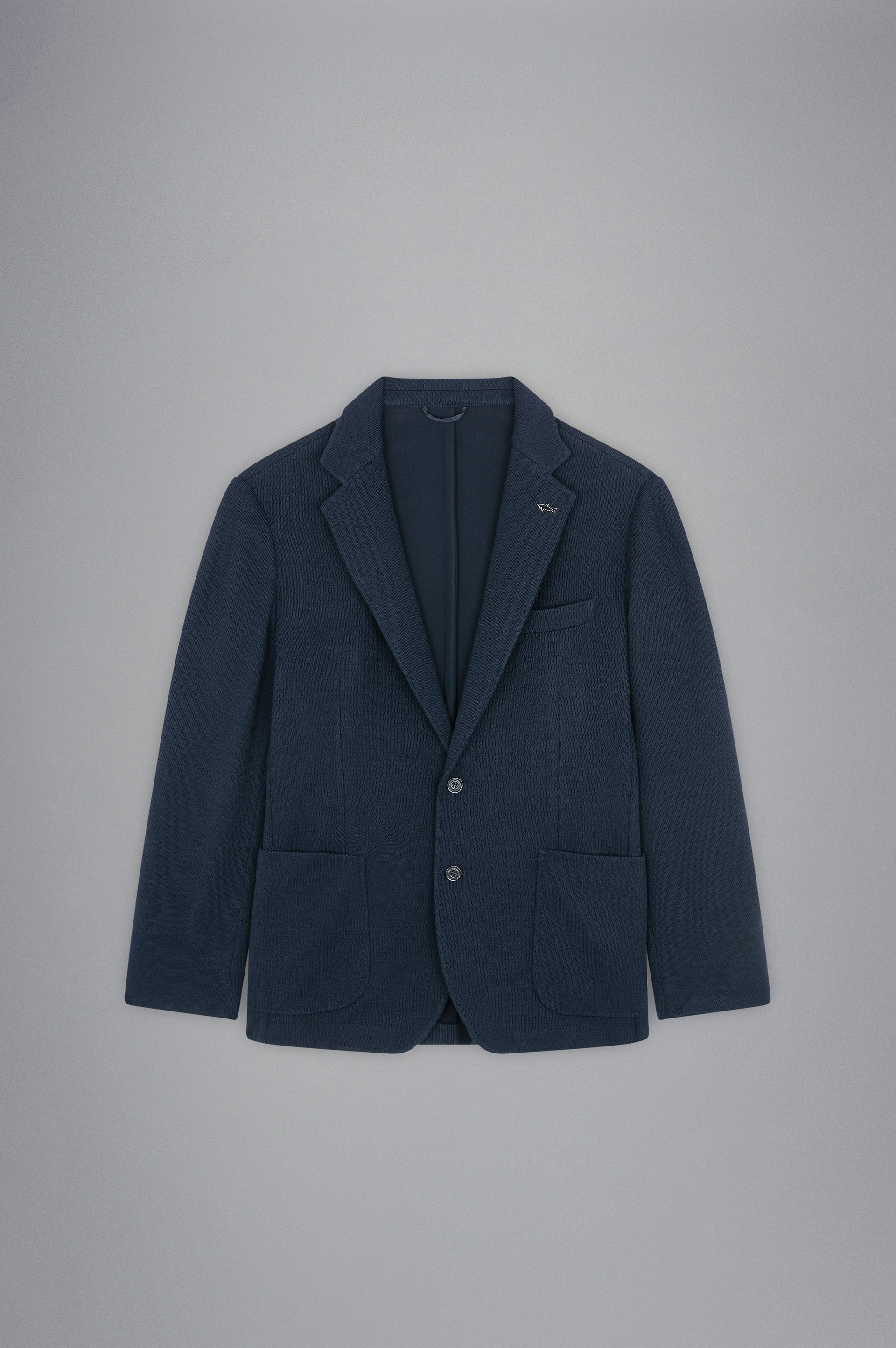 WOOL JERSEY BLAZER - 1