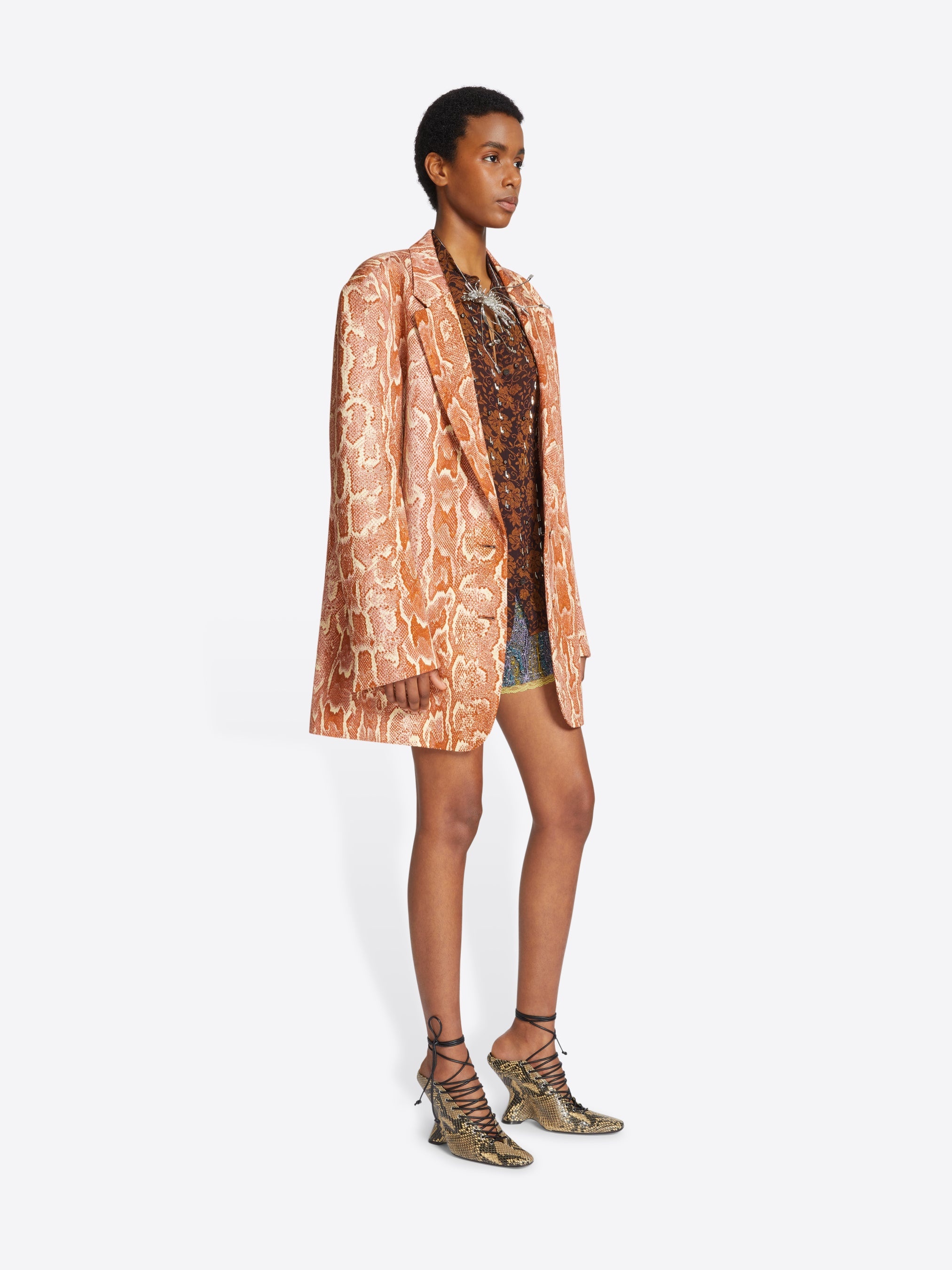JACQUARD BLAZER - 3