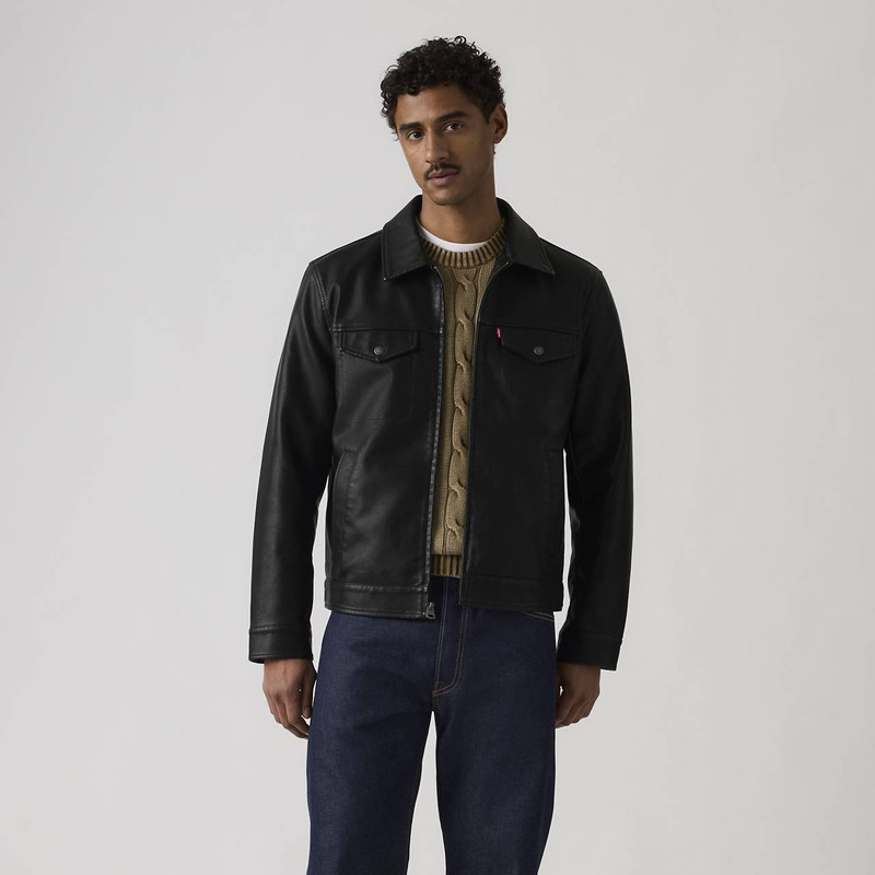 FAUX LEATHER JACKET 3