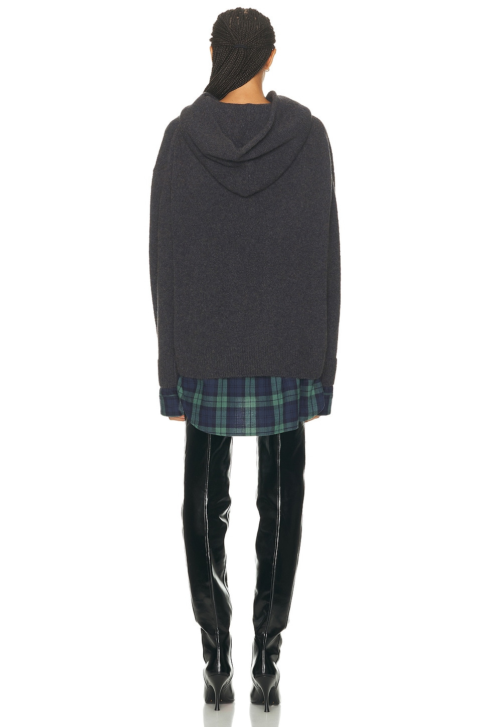 Krisp Cotton Flannel Sweater - 3