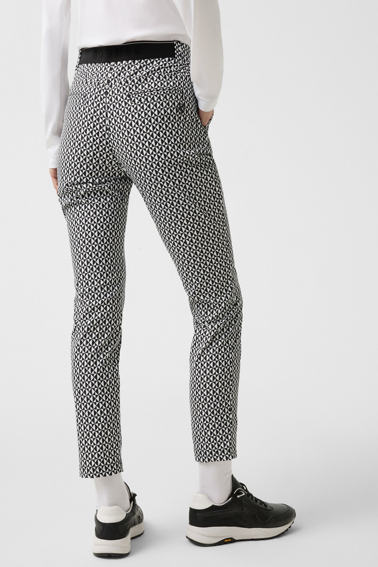 Nessi functional pants in Black/white - 3