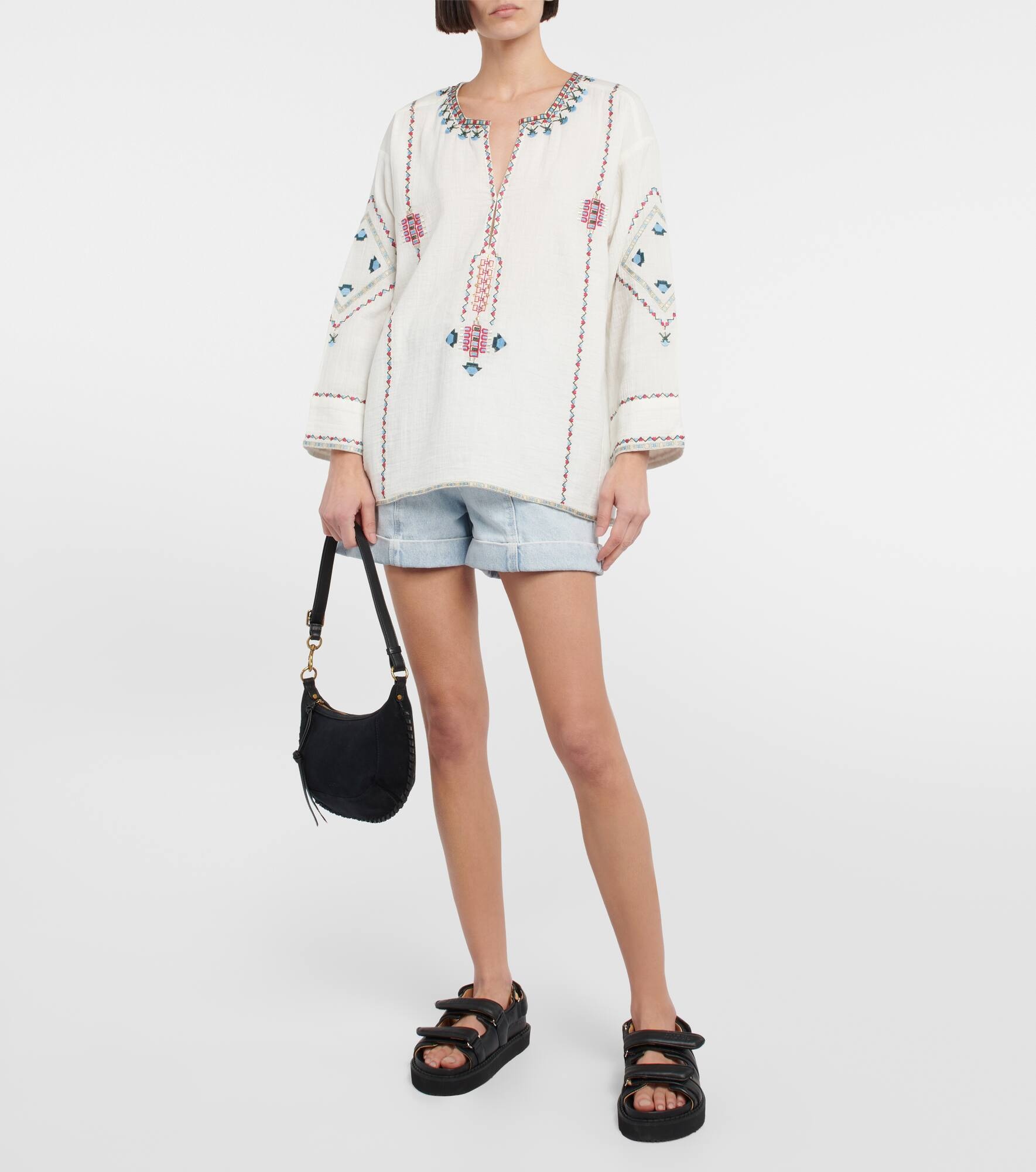 Clarisa embroidered blouse - 2