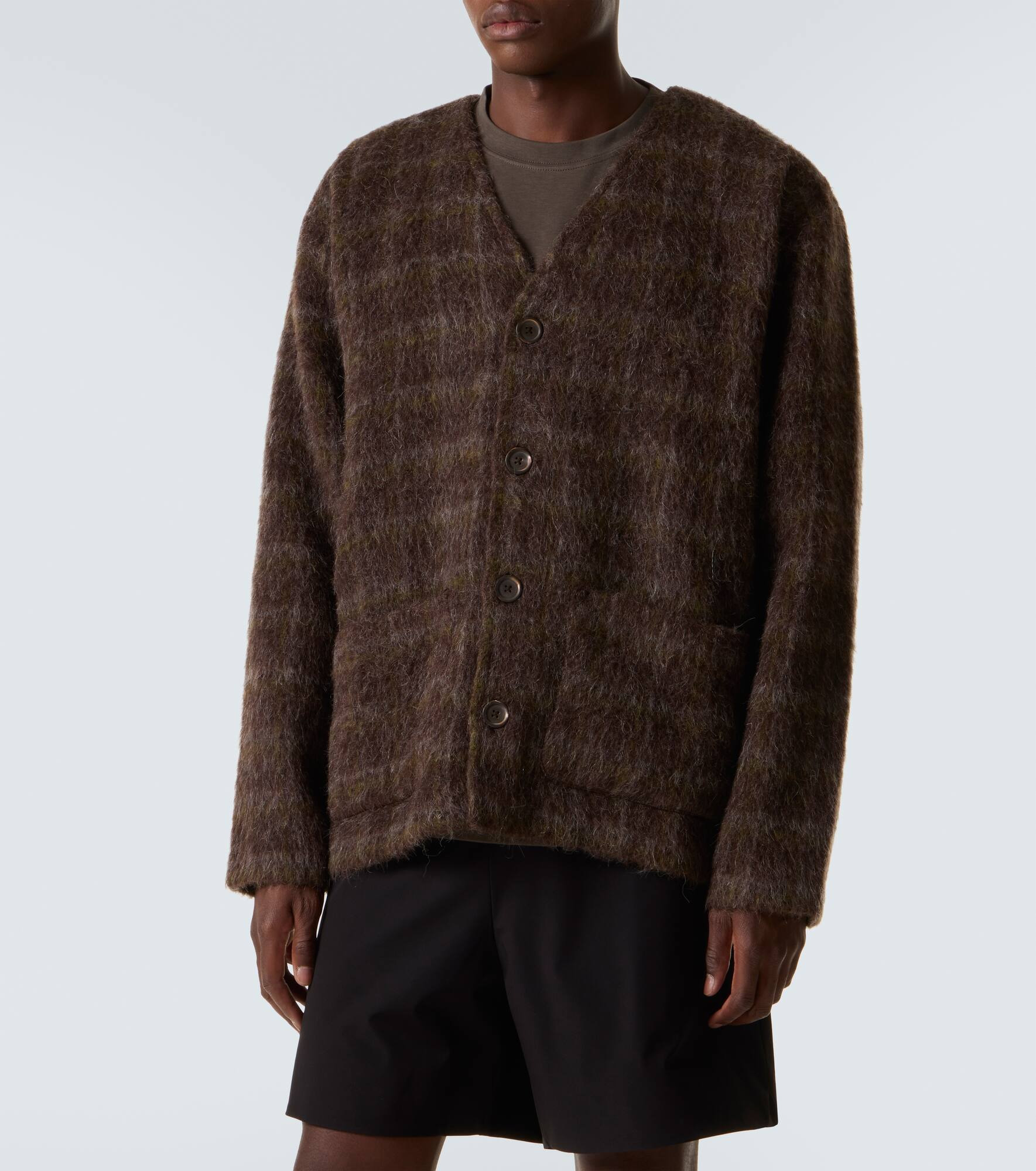 Checked cardigan - 3