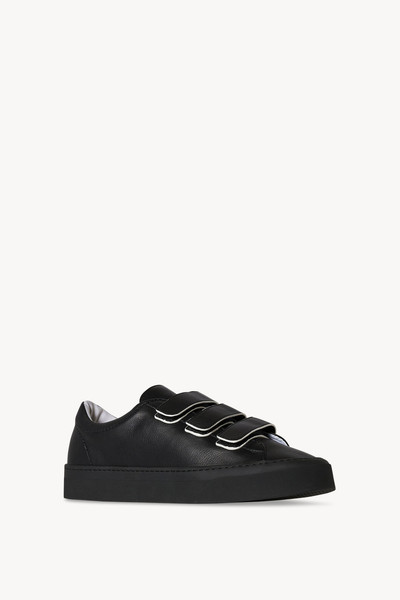 The Row Mary H Strappy Sneaker in Leather outlook