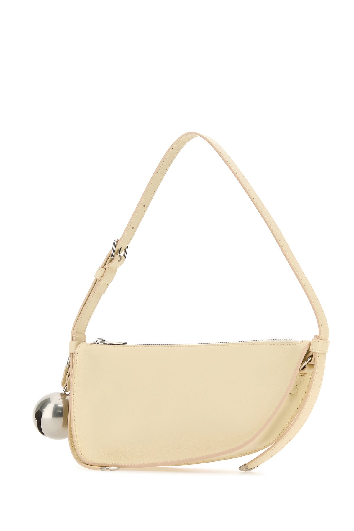 Cream leather Shield mini shoulder bag - 2