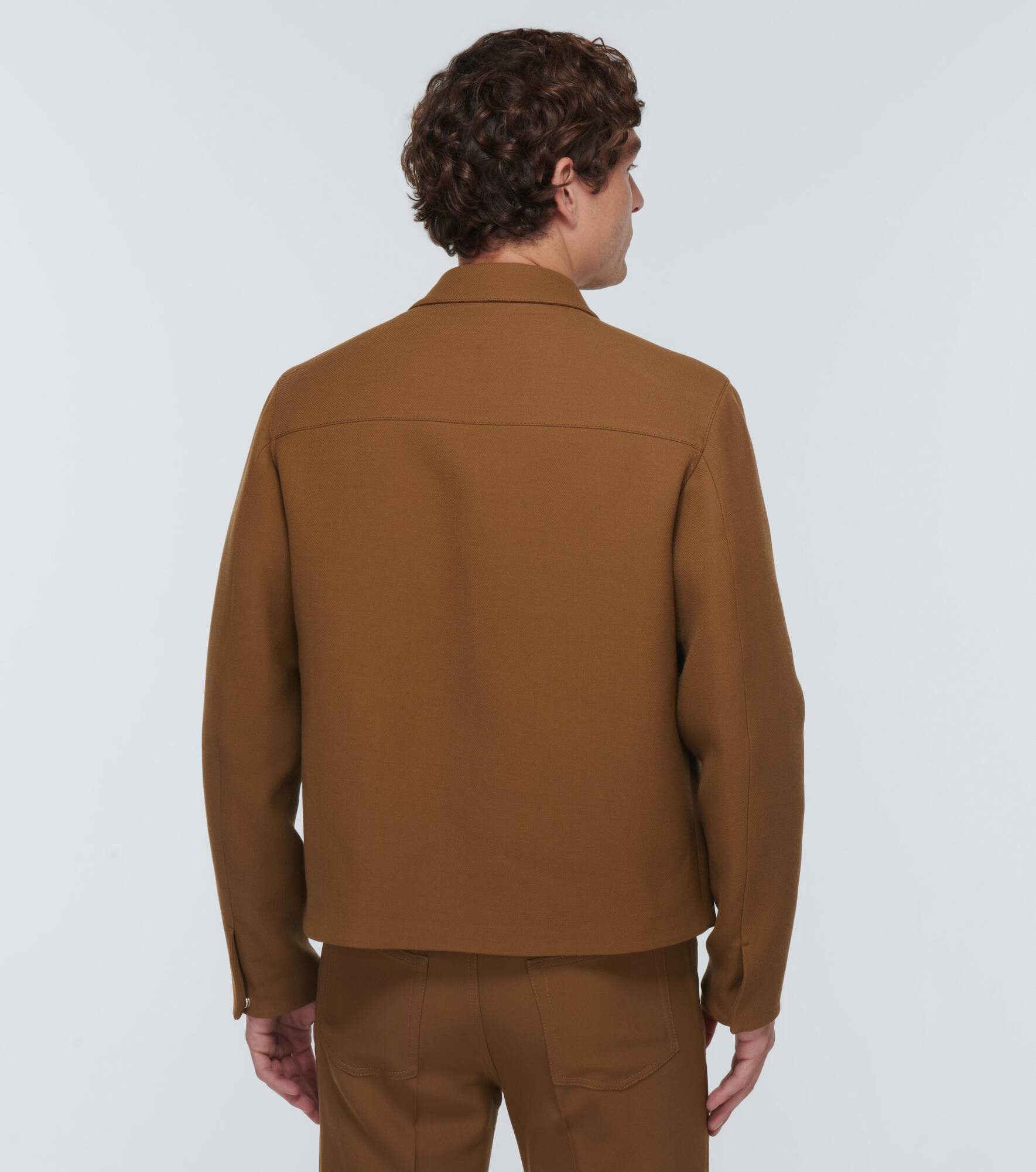 Maurin virgin wool blouson jacket - 4