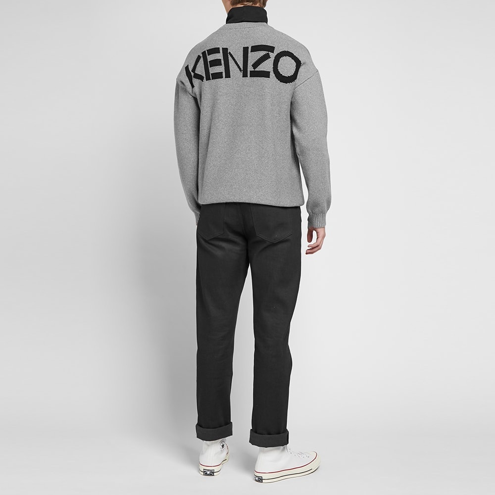 Kenzo Paris Back Logo Crew Knit - 6