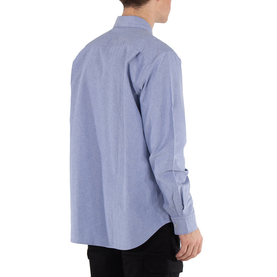 Acne Studios Micro Logo Embroidered Cotton Shirt - 2