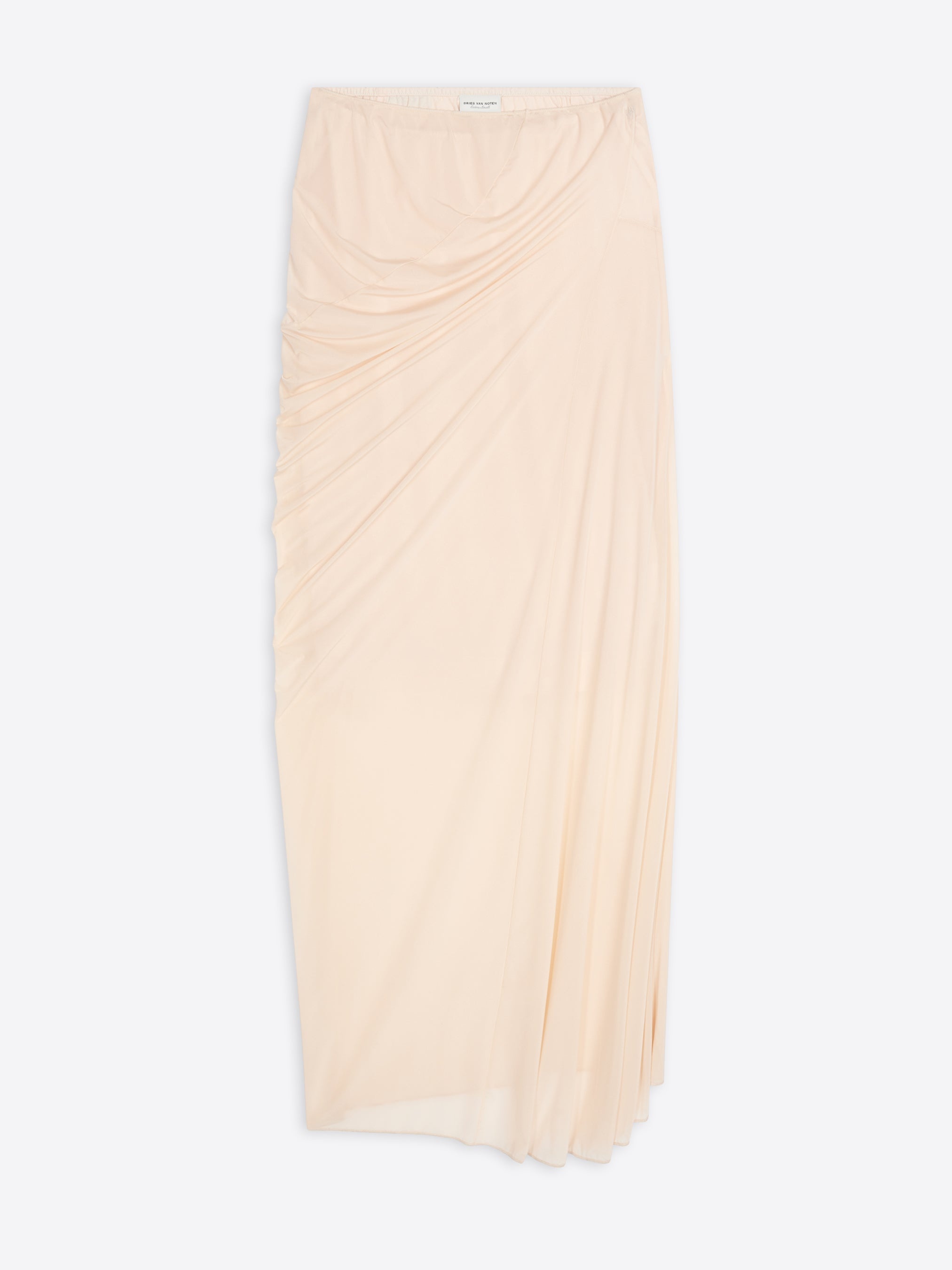 FITTED DRAPED SKIRT - 1