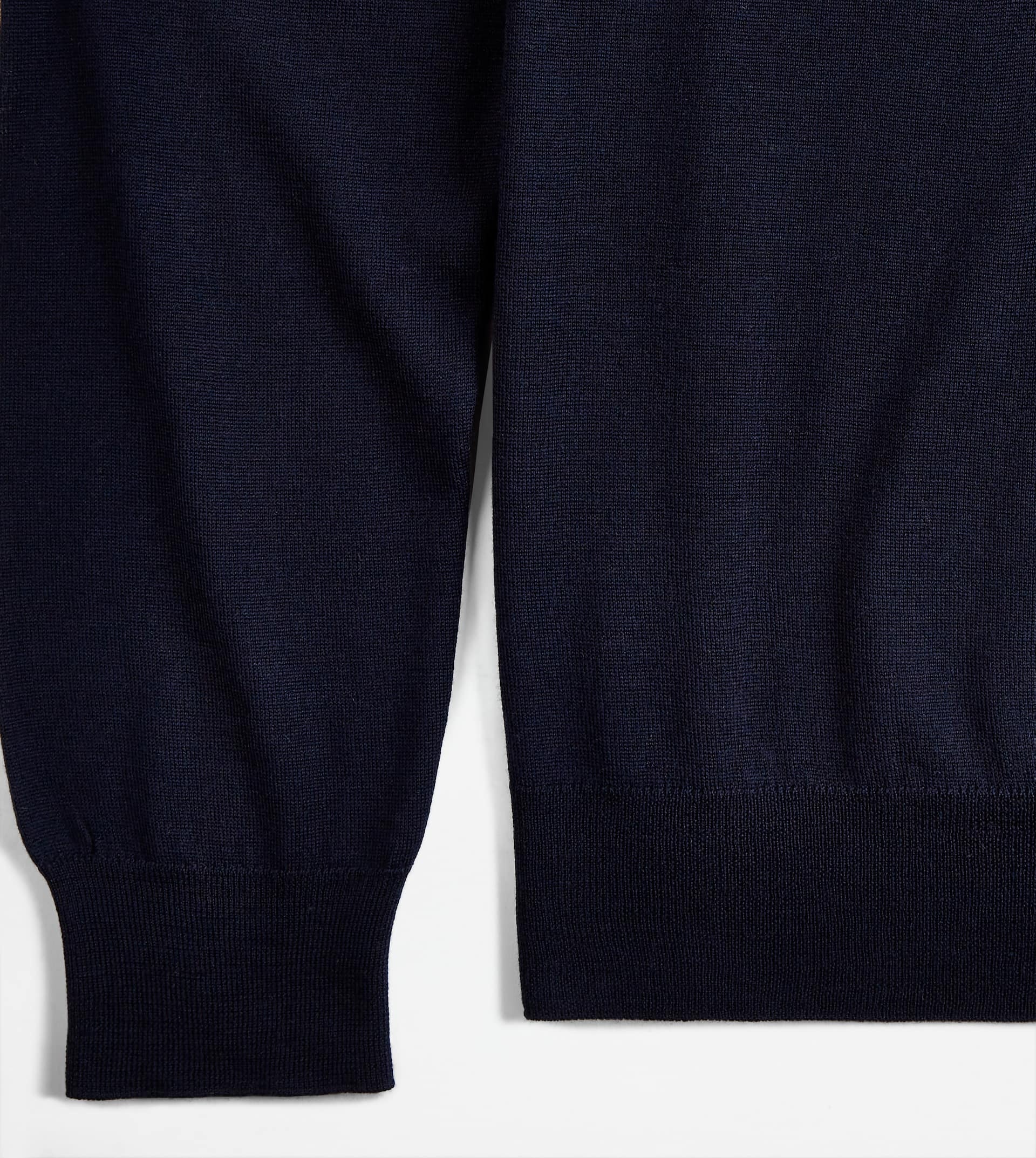 KNITTED POLO - BLUE - 4