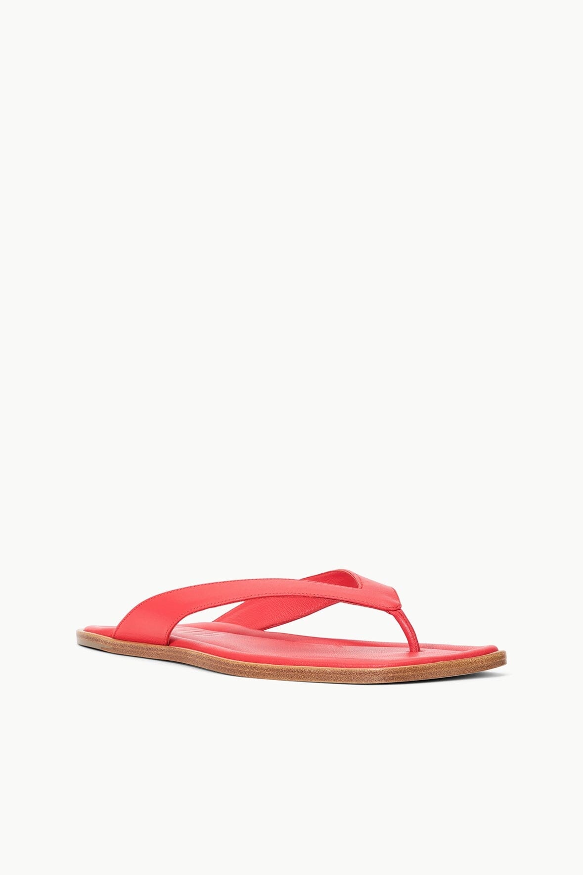 STAUD DANTE THONG SLIDE RED ROSE - 3