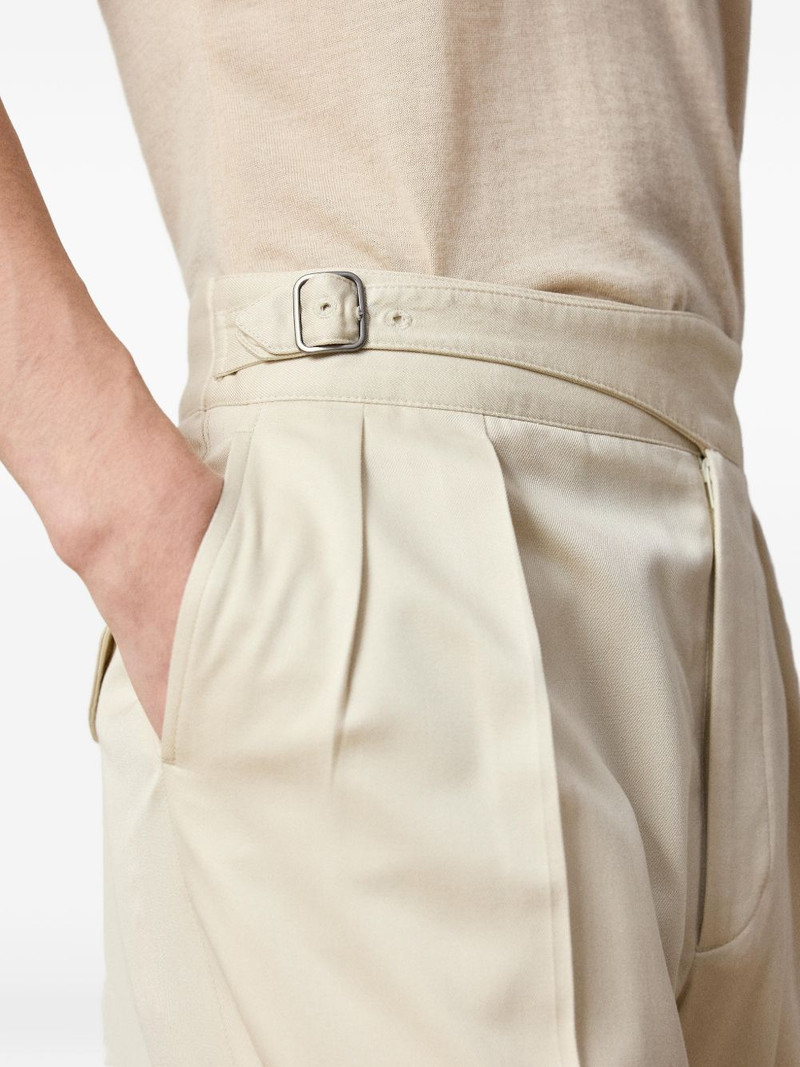 Byron buckled pleated trousers 5