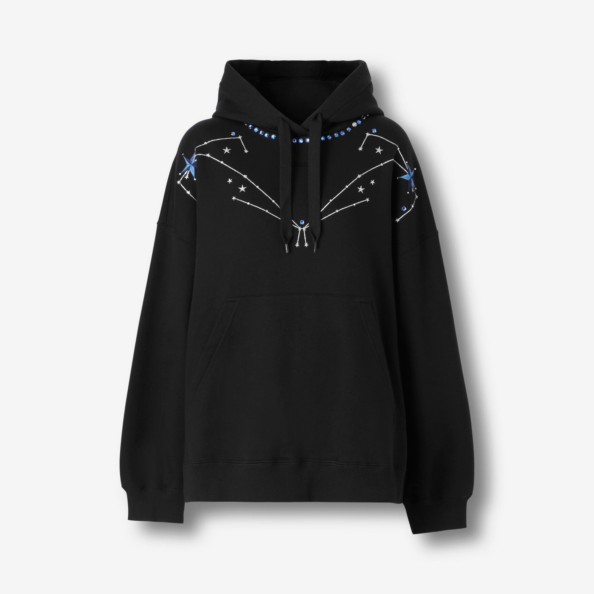 Constellation Detail Cotton Cashmere Oversized Hoodie – Exclusive Capsule Collection - 1