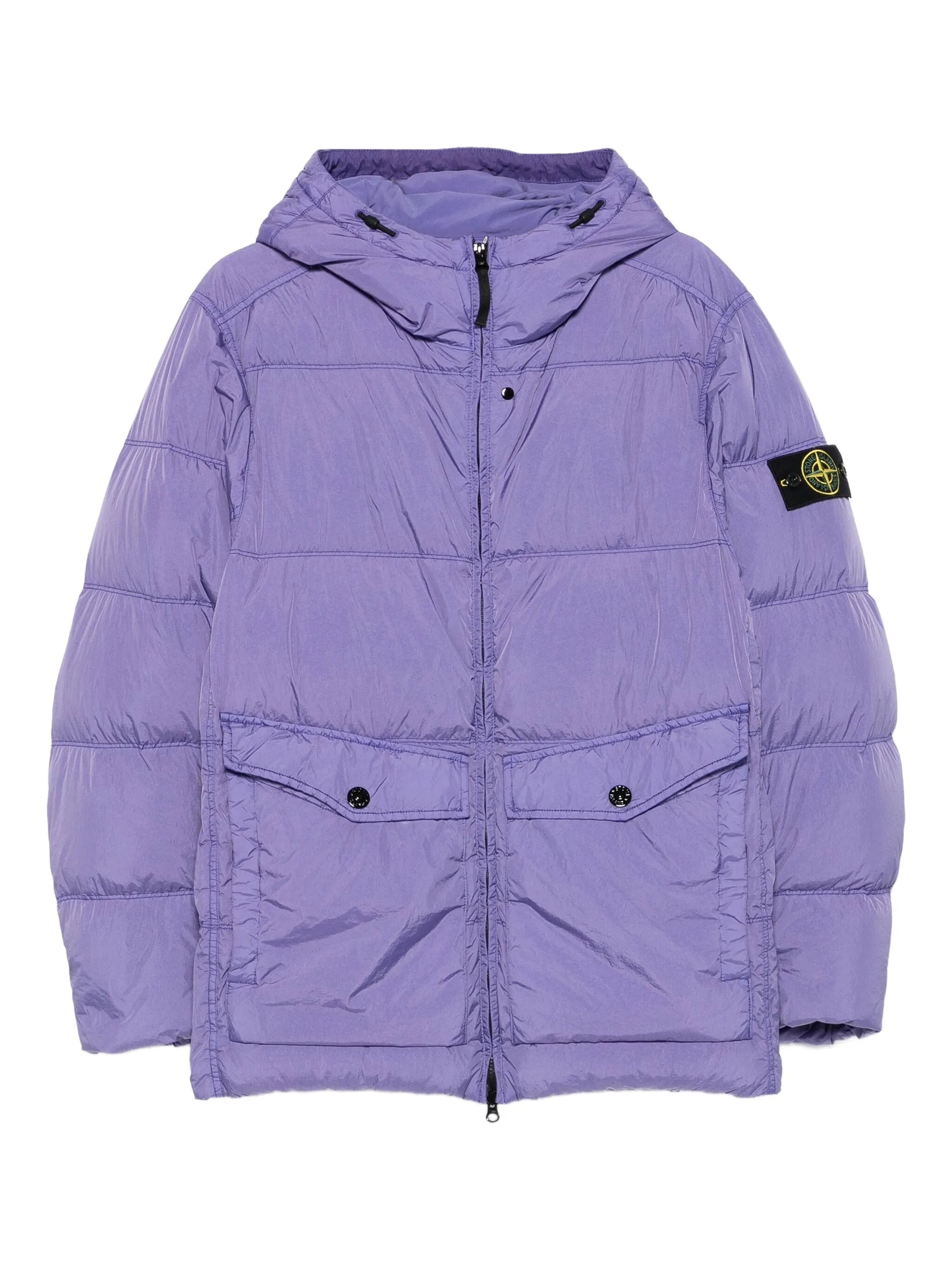 Stone Island Hooded Quilted Jacket - 1