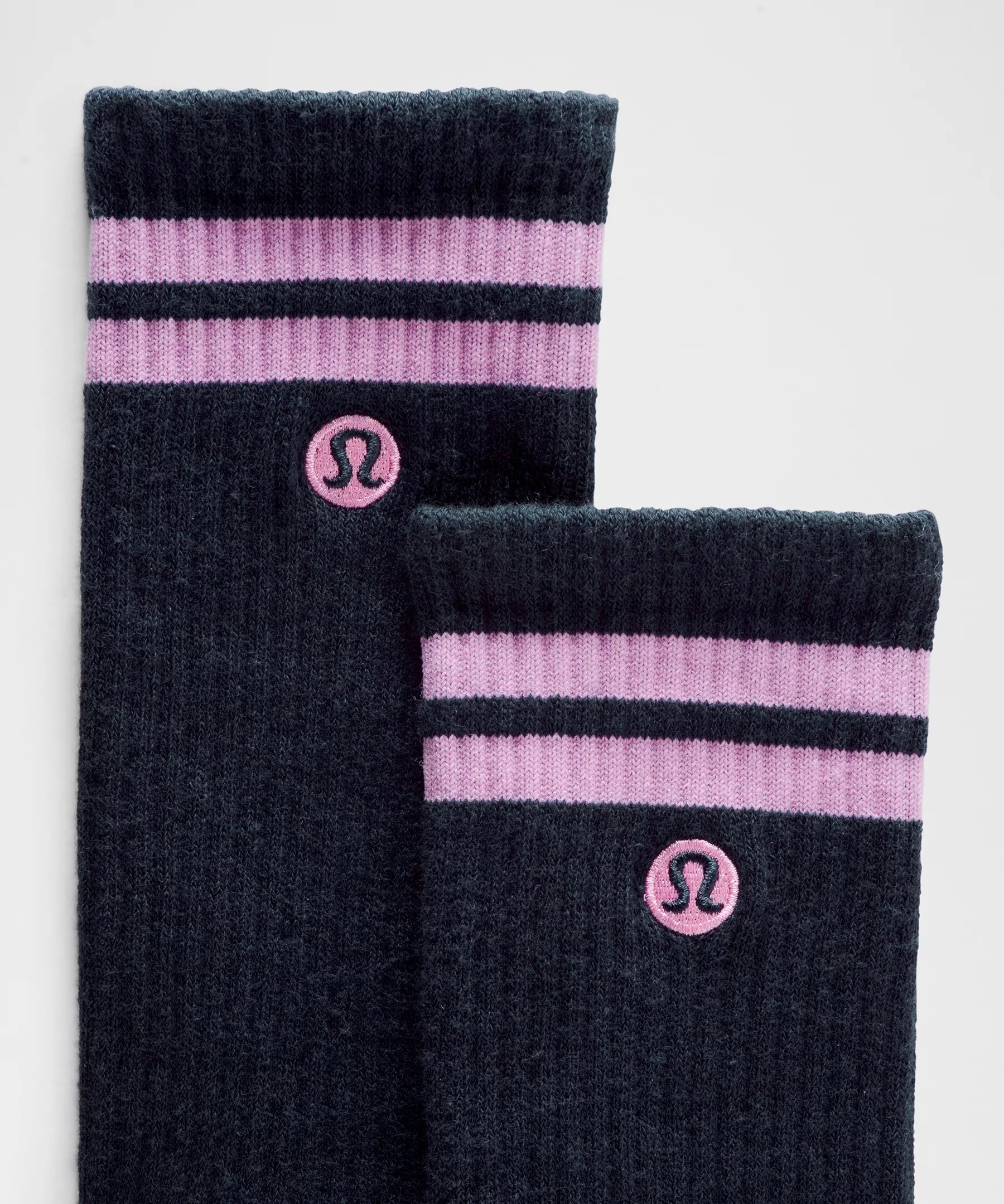 Unisex Daily Essential Crew Socks *Stripe - 2