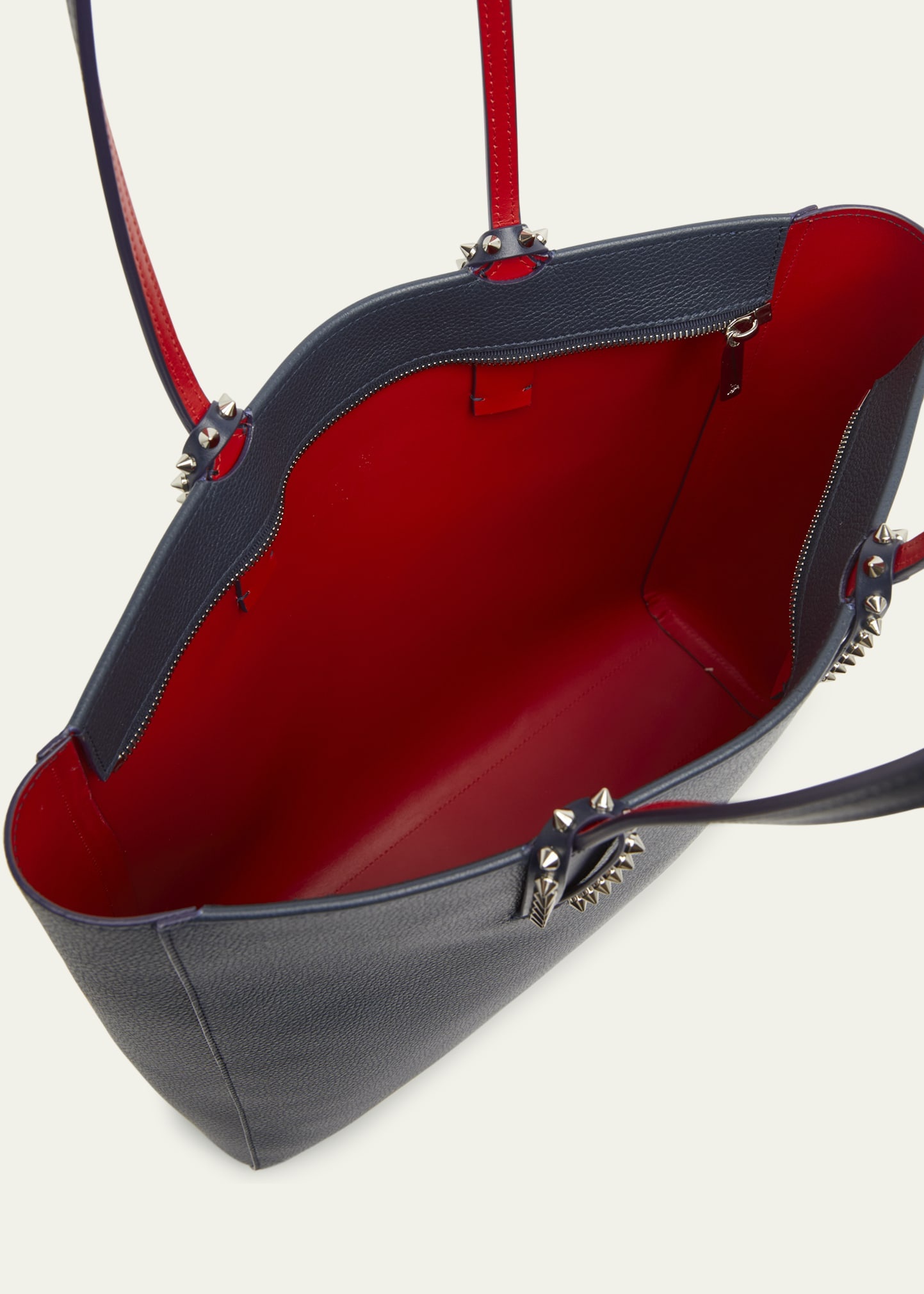 Cabata Empire Spike Tote Bag in Leather - 3