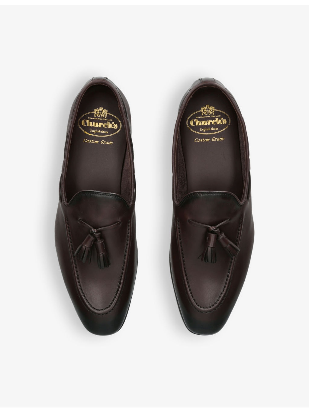 Maidstone tassel-embellished leather loafers - 2