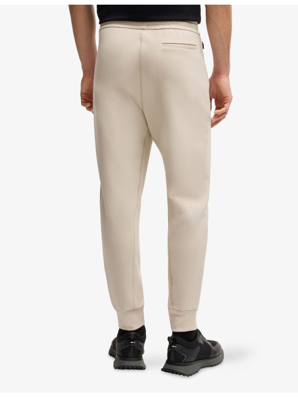 Drawstring-Waist Cotton-Blend Jogging Bottoms - 4