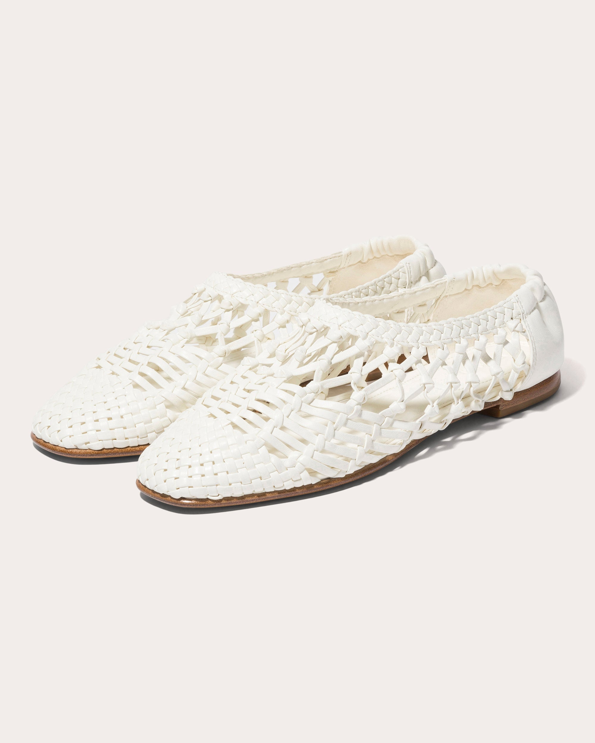Eden Woven Leather Ballet Flat - 2