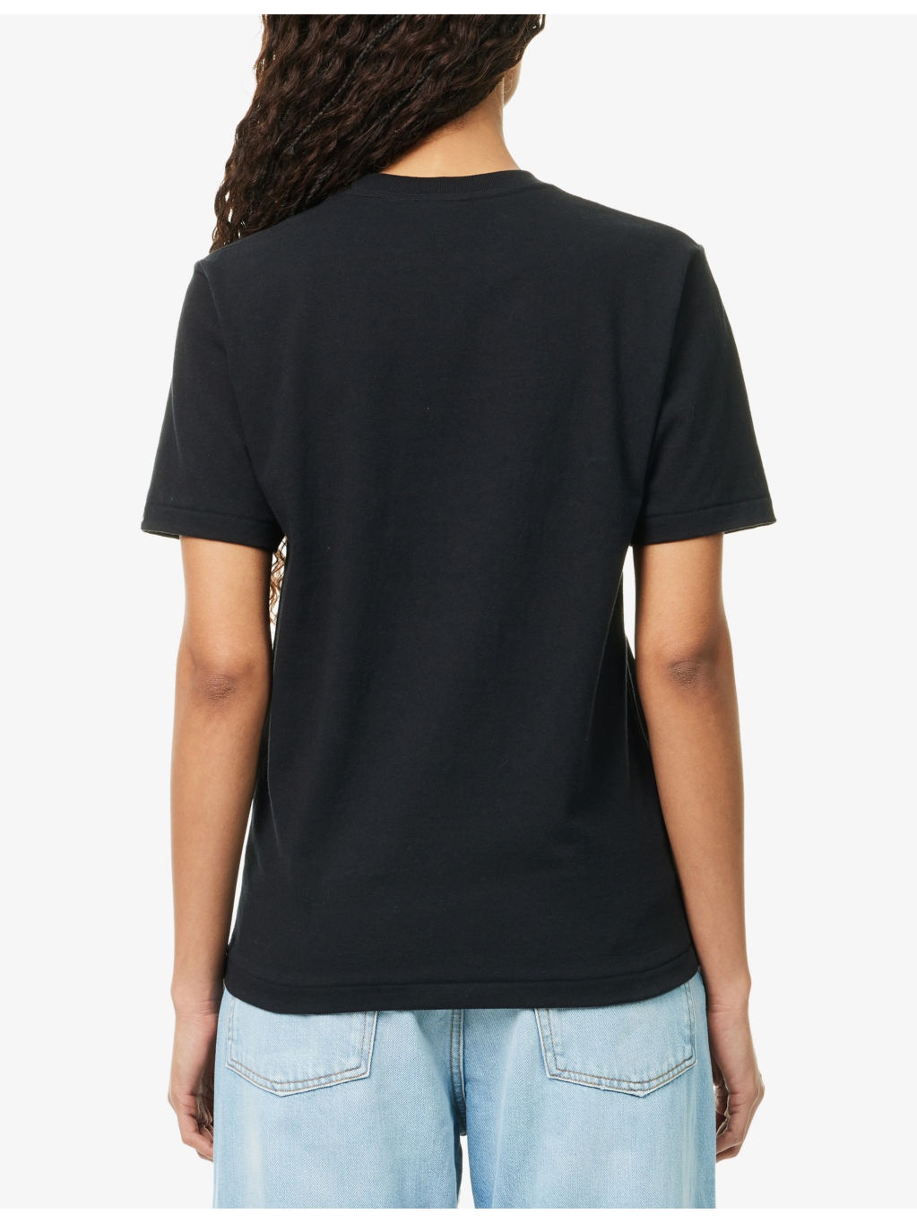 Crystal-Embellished Logo-Print Cotton-Jersey T-Shirt - 4
