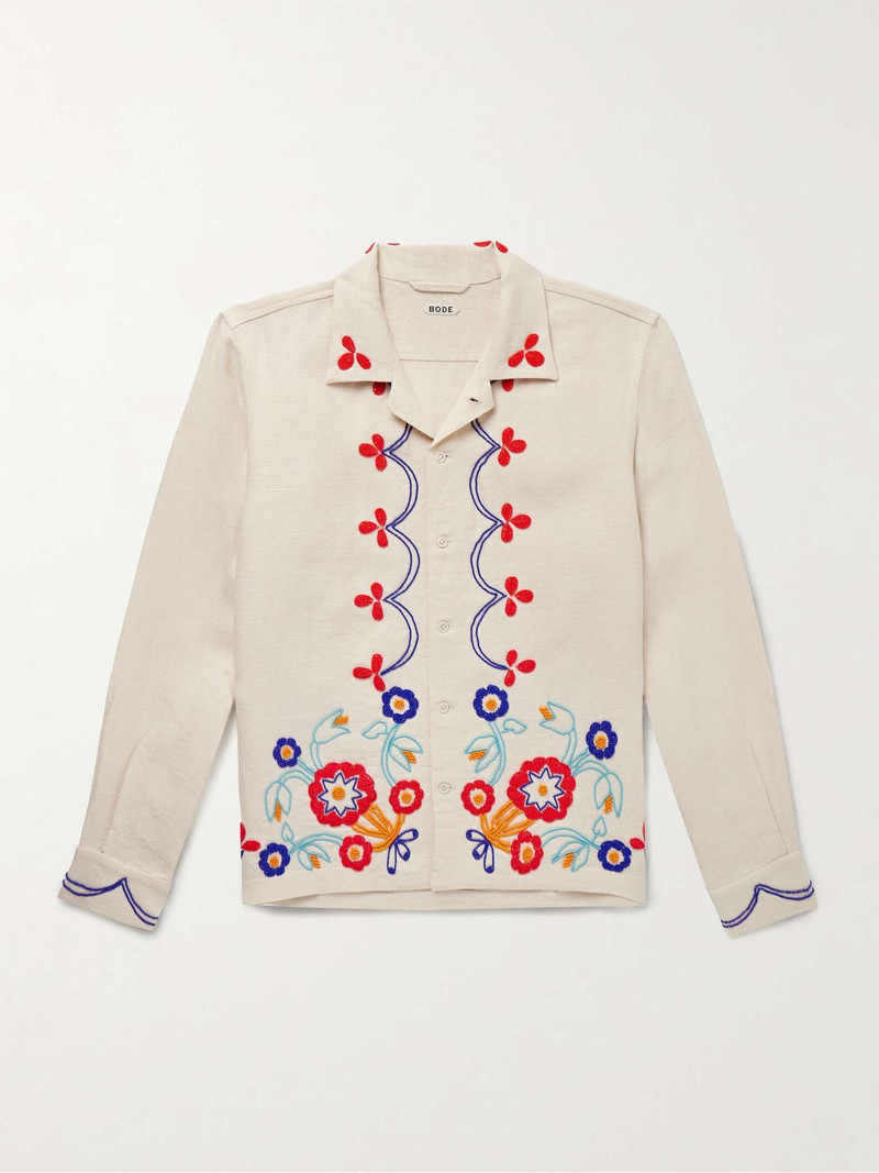 정원 파티 beaded 셔츠 - 1