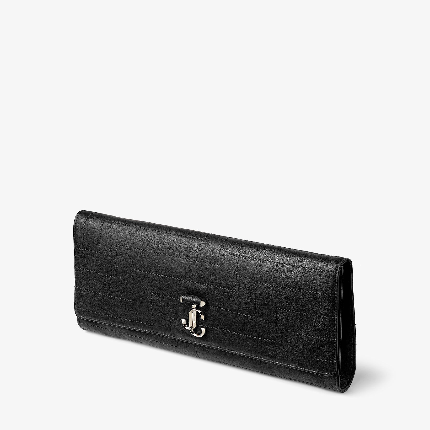 Avenue Soft Clutch
Black Avenue Overstitched Biker Leather Soft Clutch Bag - 2