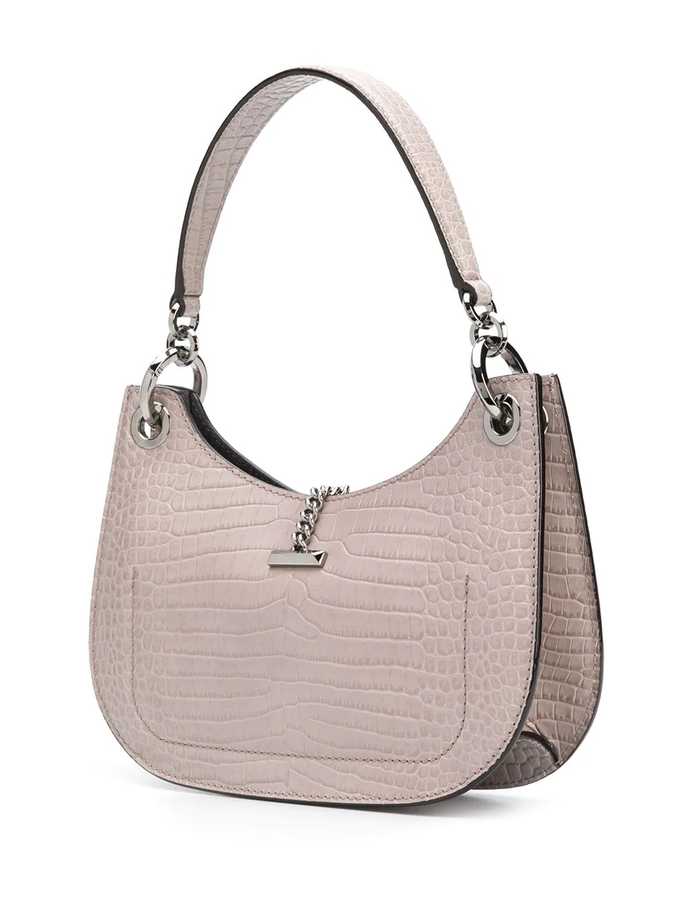 small Varenne crocodile-effect shoulder bag - 3