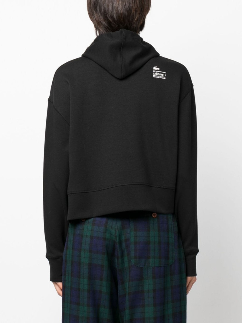 embroidered-logo thumb-slot hoodie 4