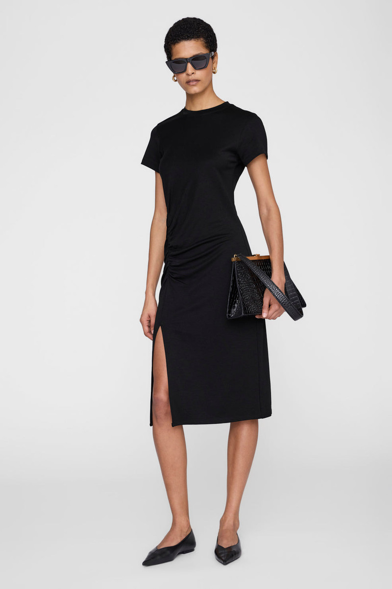 ANINE BING Vida Dress - Black outlook