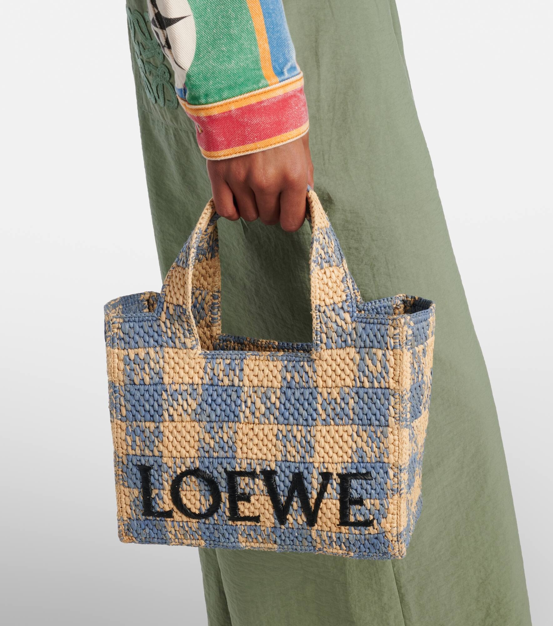 Paula's Ibiza Loewe Font Small tote bag - 7