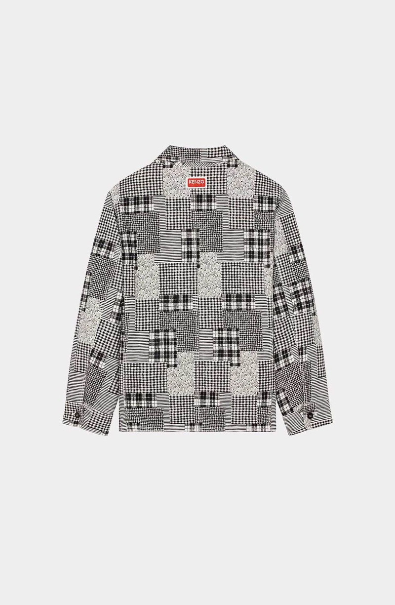 KENZO 'Patchwork' workwear jacket outlook