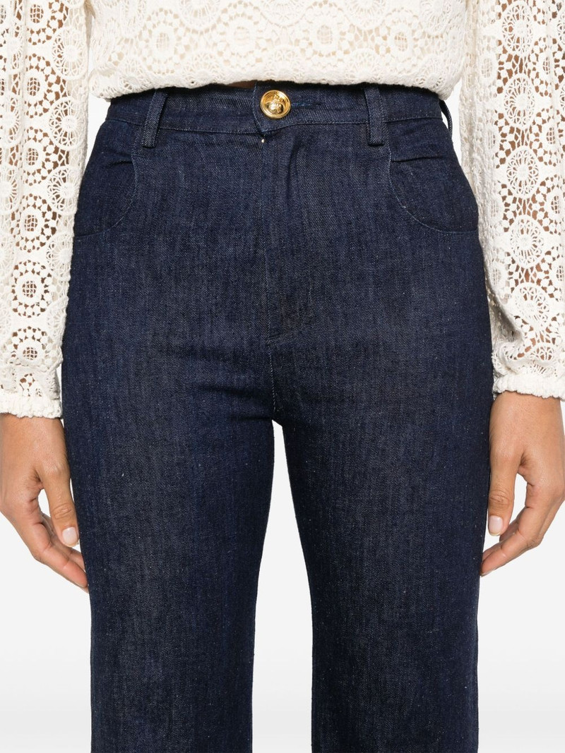 mid-rise bootcut 청바지 5
