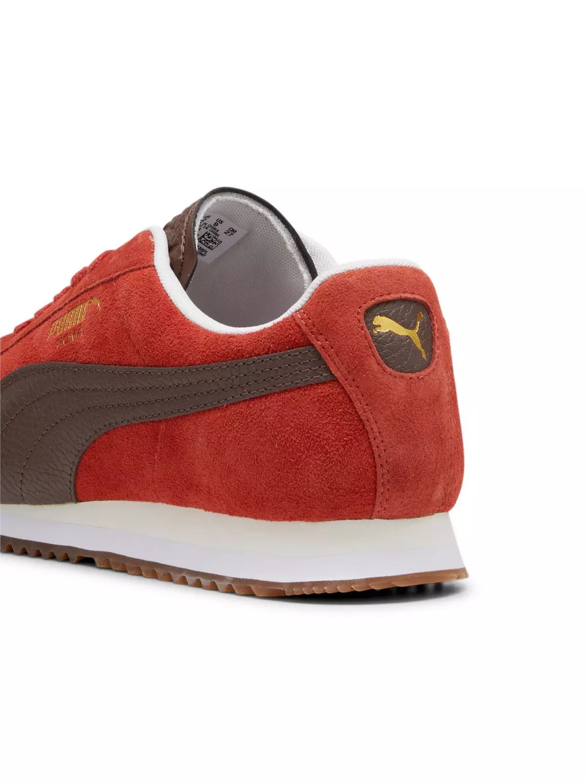 PUMA Roma Suede "Mars Red/Espresso Brown/Gum" Men's Shoe - 6