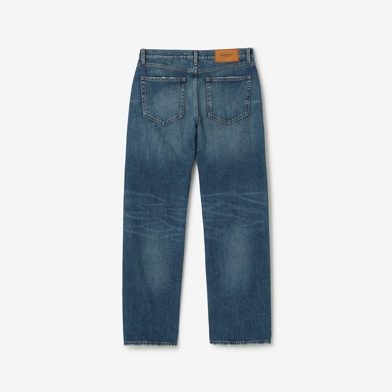 Washed Japanese Denim Jeans 5