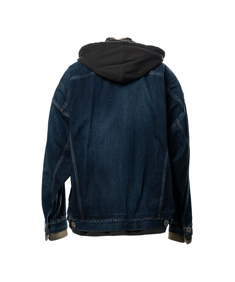 Triple Layered Denim Jacket 14