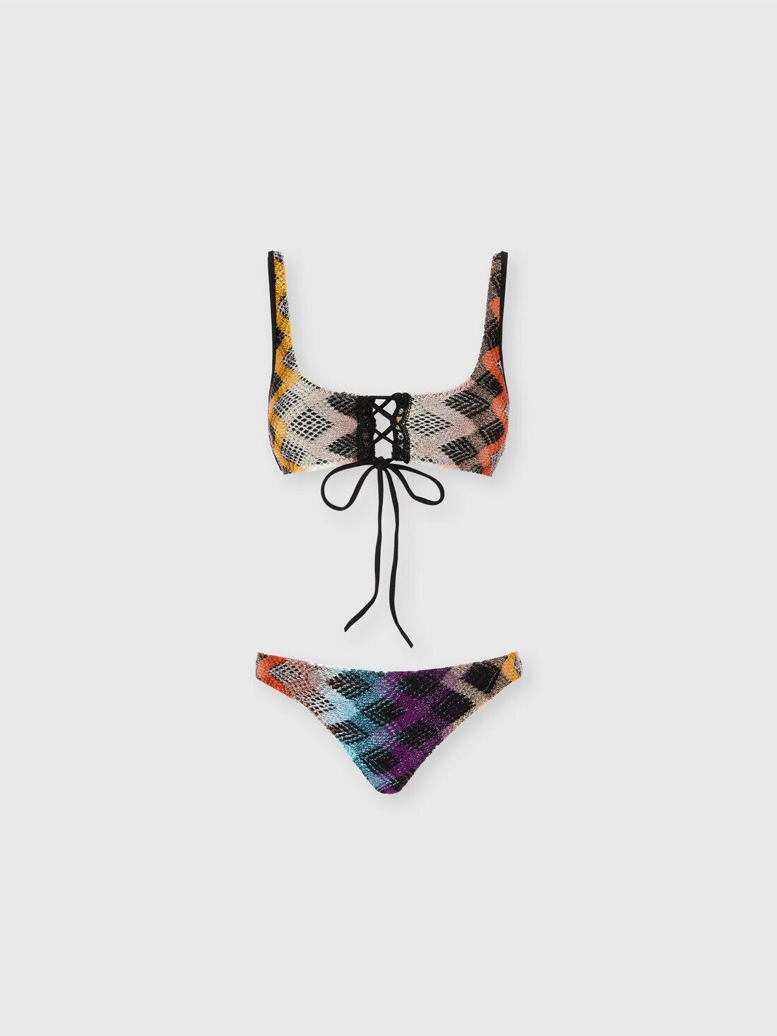 Brasserie bikini with front ties - 1
