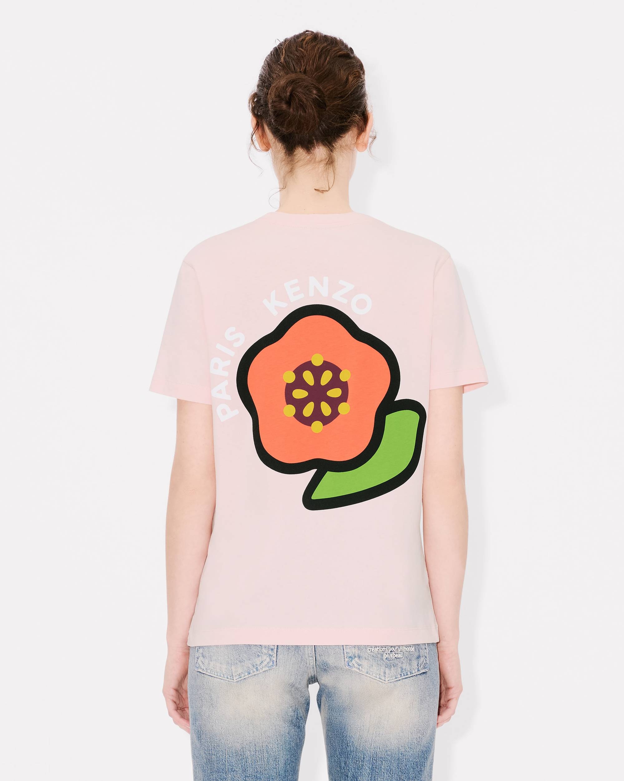 'KENZO Pop' loose T-shirt in cotton - 4