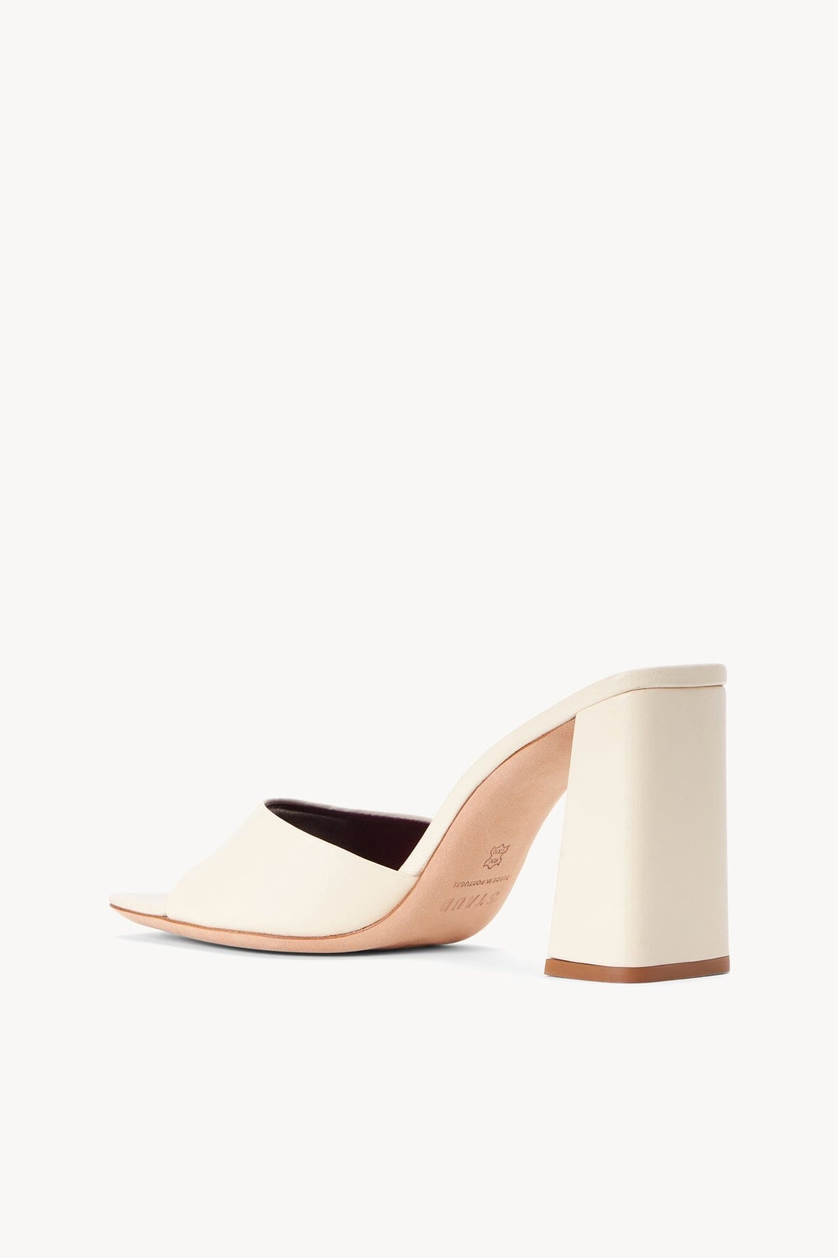 STAUD SLOANE HEEL CREAM - 6