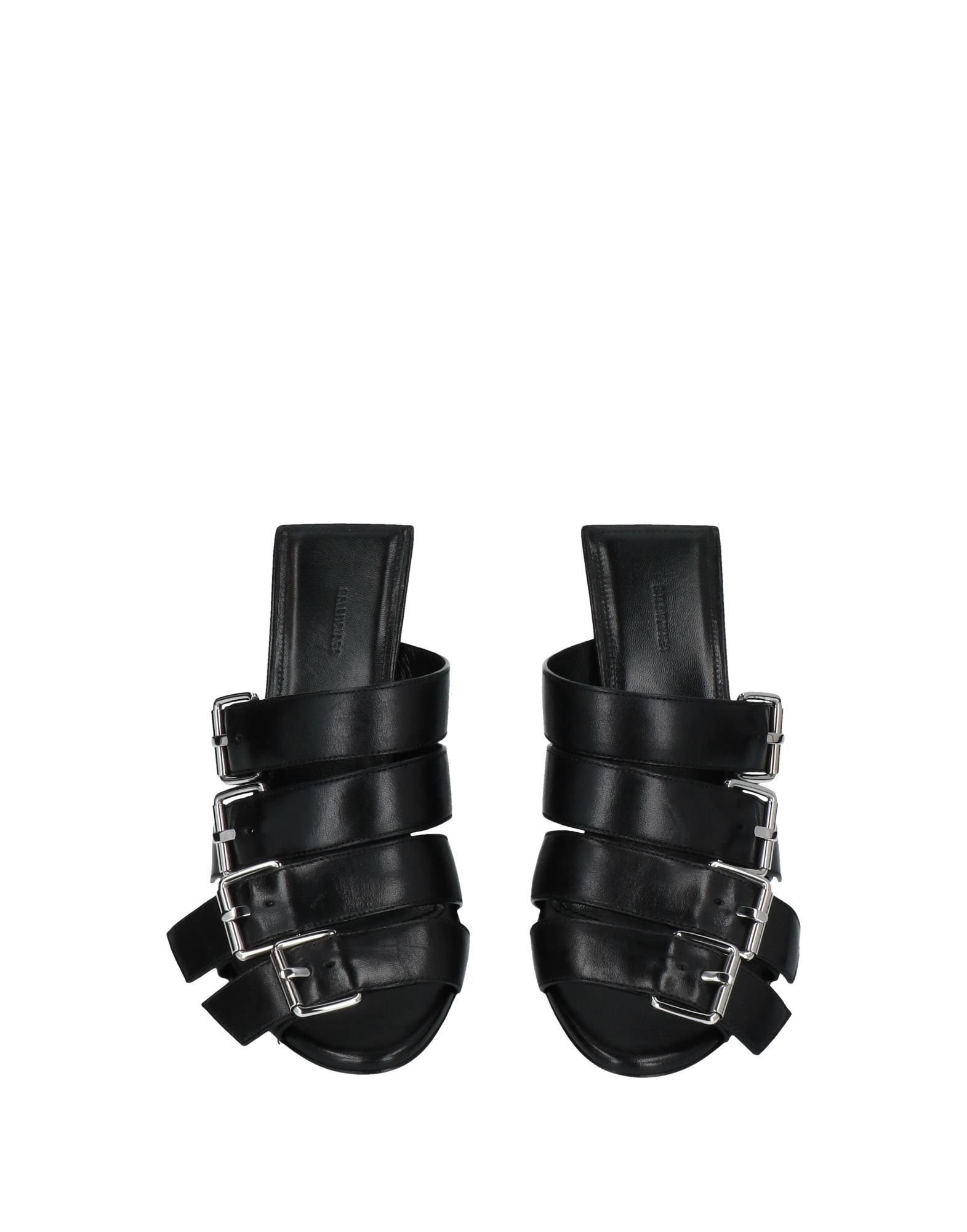 Black Women's Sandals - 4