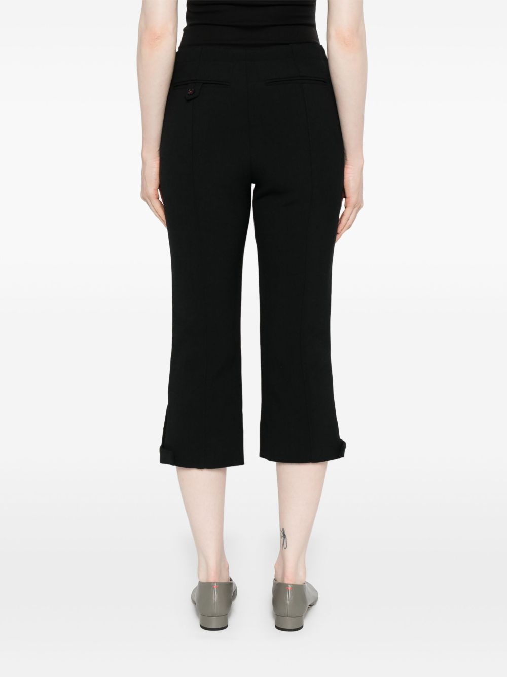 straight-leg trousers - 4