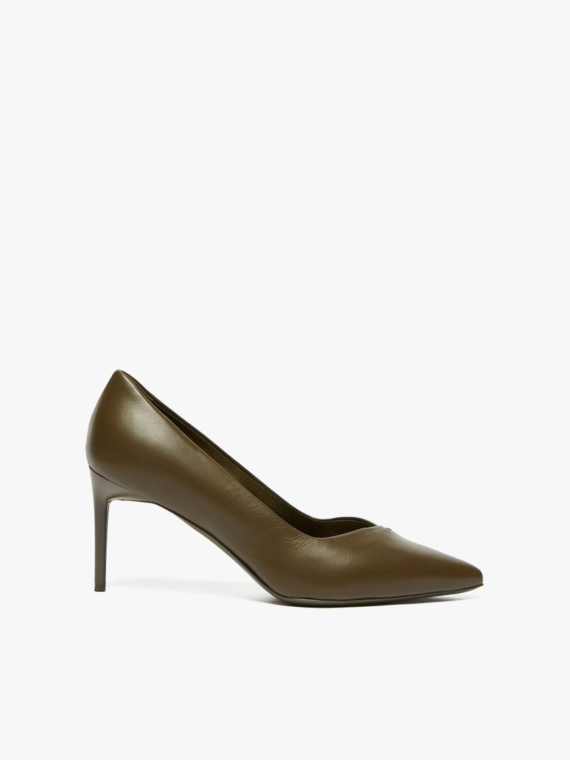 PHYLLIS Nappa leather court shoes 1
