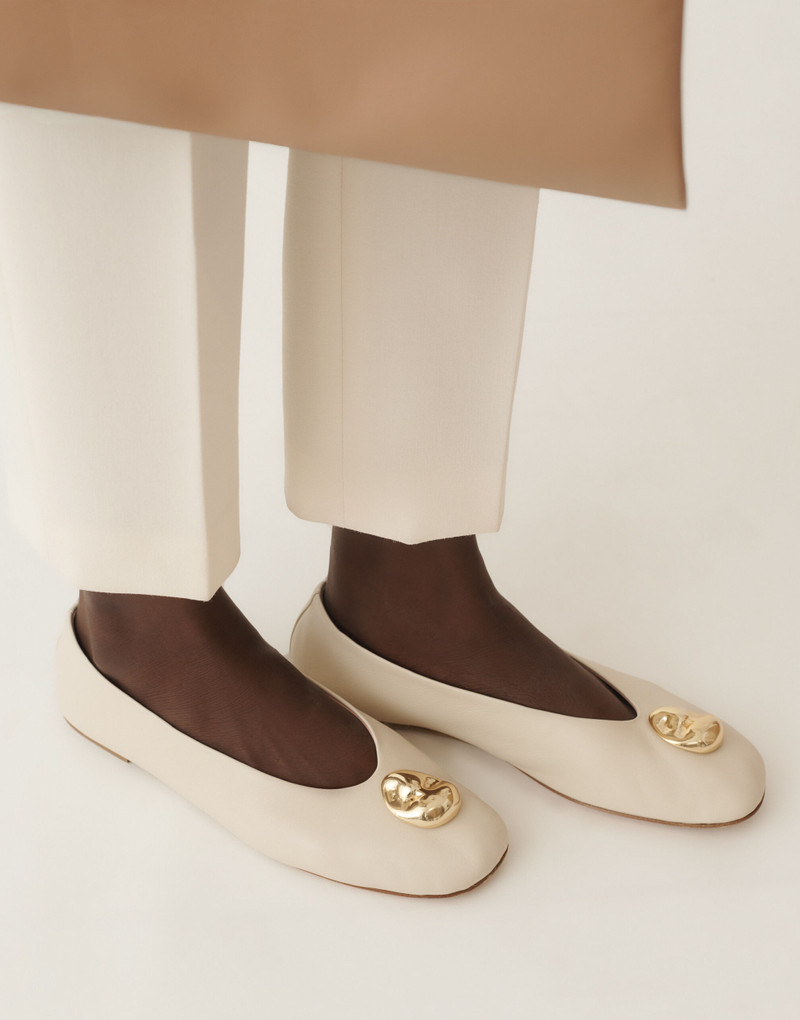 Nappa leather ballet flats 4