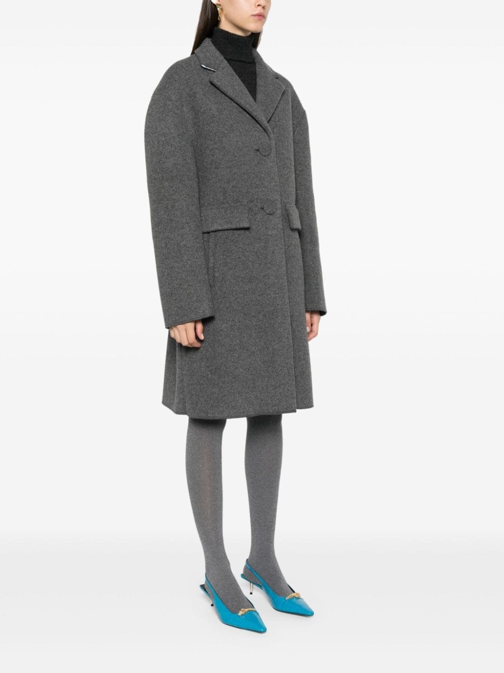 single-breasted coat - 3