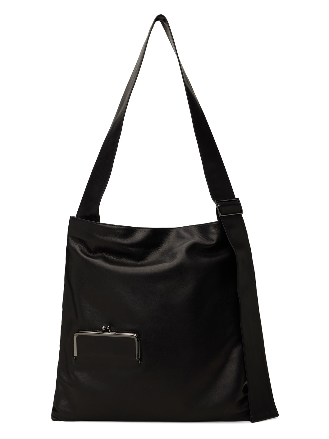 Black discord Clasp Bag - 1