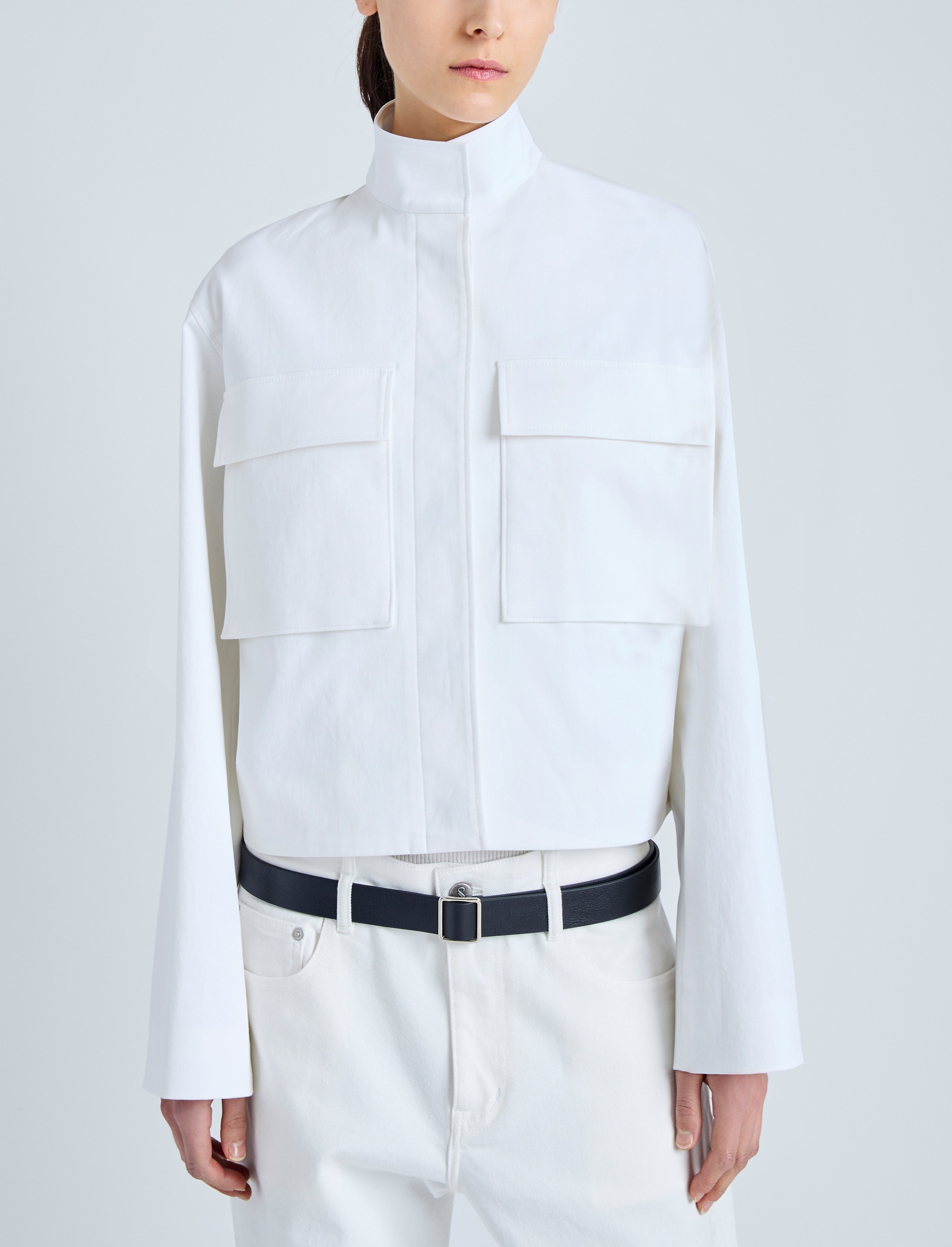 Dylan Jacket in Organic Cotton Twill - 6