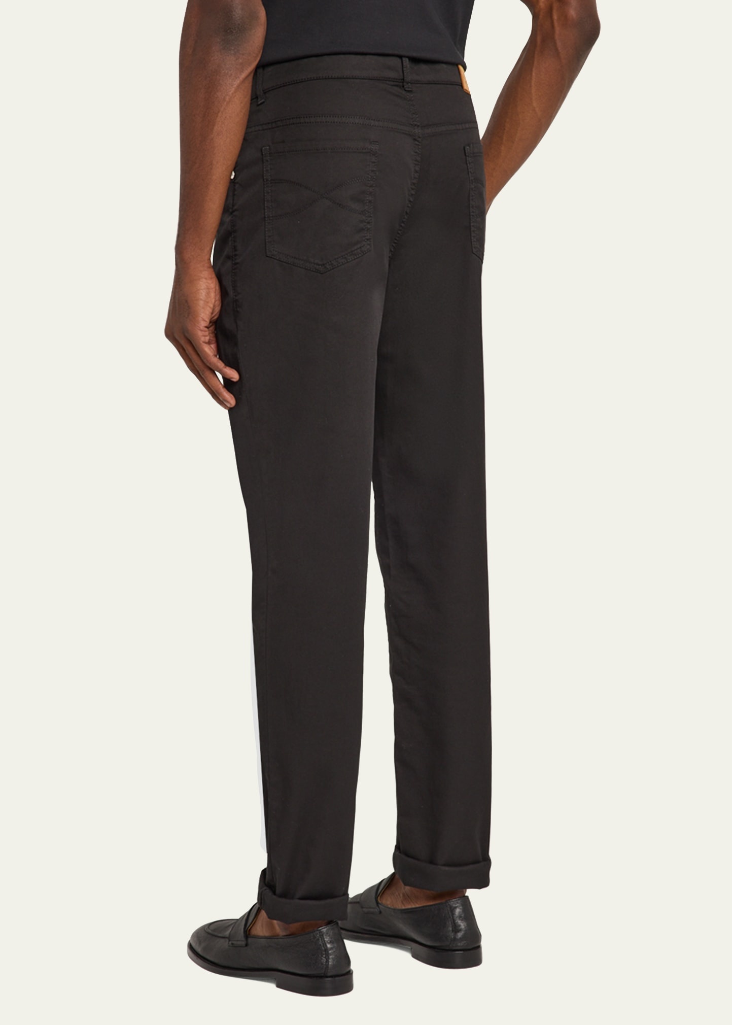 Men's Slim Five-Pocket Pants - 3